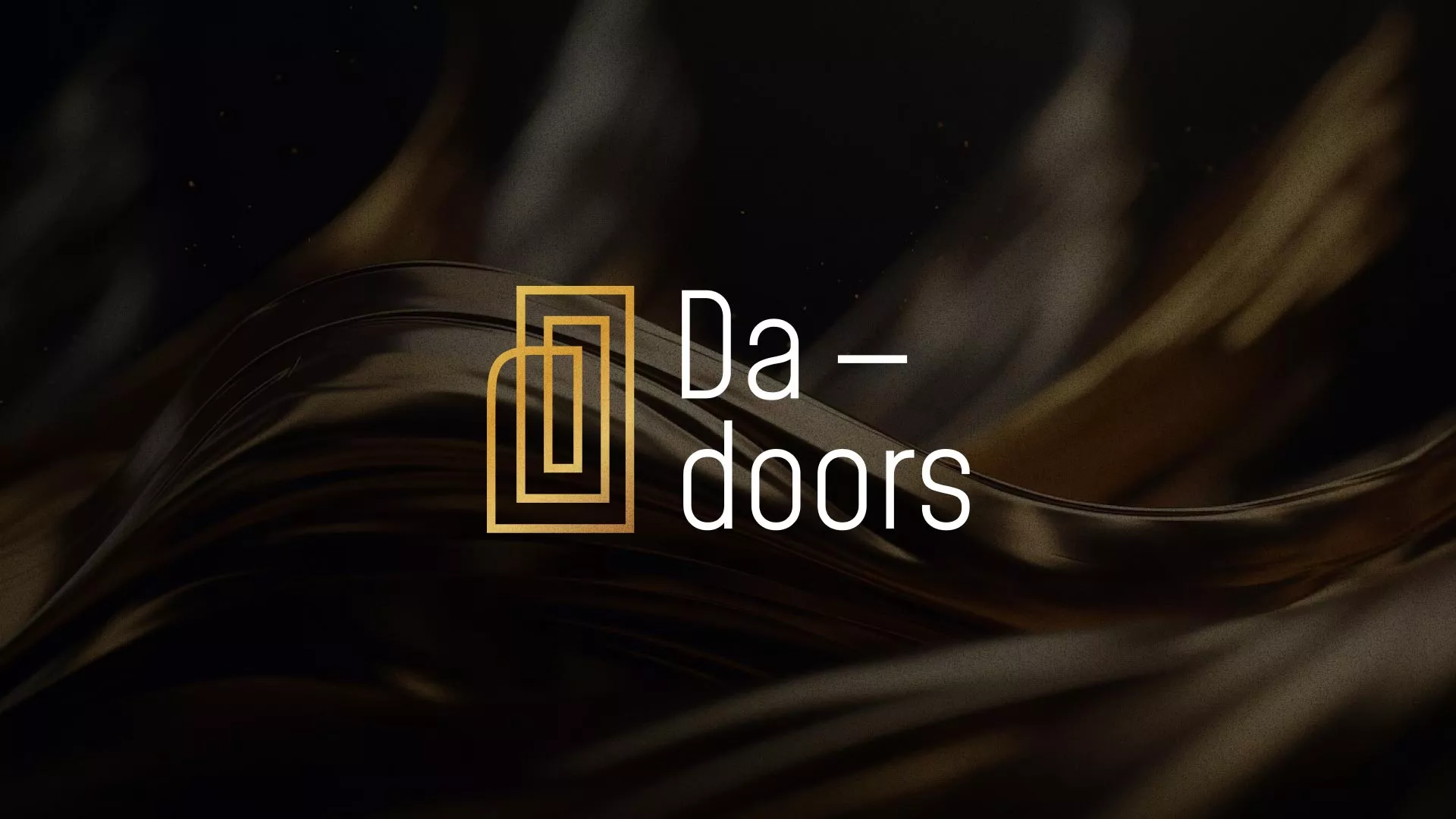 Разработка логотипа для компании «DA-DOORS» в Юрюзани